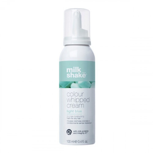 Milk_shake Colour Whipped Cream Kondicionuojančios dažančios plaukų putos, Light blue