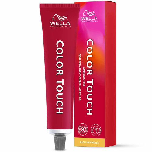 Wella Professionals Color Touch Demi-Permanent Hair Color Pusiau permanentiniai plaukų dažai be amoniako, 9-97 very light blonde/cendre brown