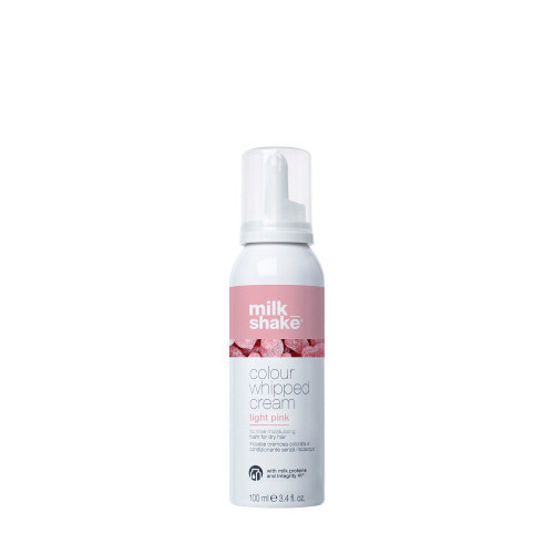 Milk_shake Colour Whipped Cream Kondicionuojančios dažančios plaukų putos, Light pink