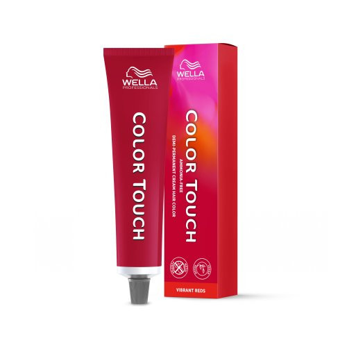 Wella Professionals Color Touch Demi-Permanent Hair Color Pusiau permanentiniai plaukų dažai be amoniako, 44-65 intense medium brown/violet red-violet/vibrant reds