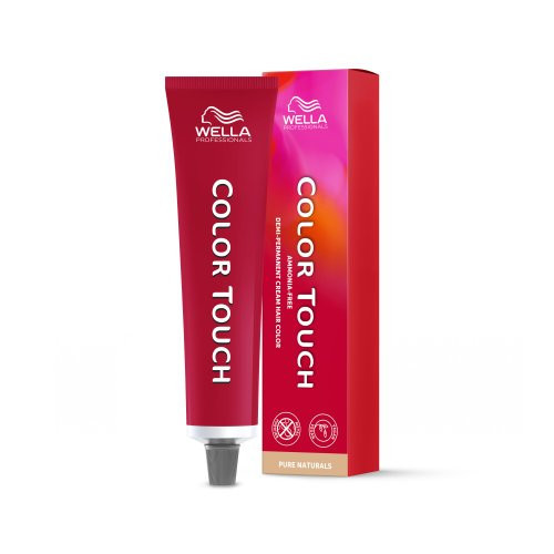 Wella Professionals Color Touch Demi-Permanent Hair Color Pusiau permanentiniai plaukų dažai be amoniako, 3-66 dark intensive/violet brown/vibrant reds