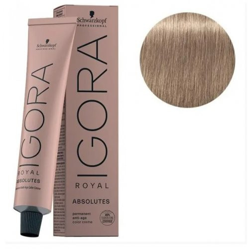 Schwarzkopf Professional Igora Royal Absolutes Age Blend Permanent Color Creme Plaukų dažai, 8-140