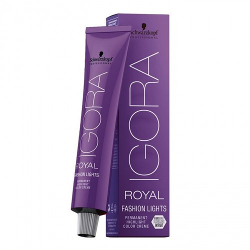 Schwarzkopf Professional Igora Royal Fashion Lights Permanent Highlight Color Creme Plaukų dažai, L-89