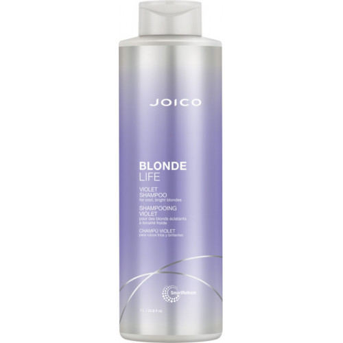 Joico Blonde Life Violet Shampoo Geltonus tonus neutralizuojantis šampūnas, 1000ml