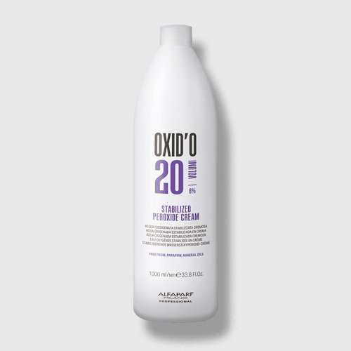AlfaParf Milano O'XIDO Creamy Stabilized Hydrogen Peroxide Oksidantas, 6%