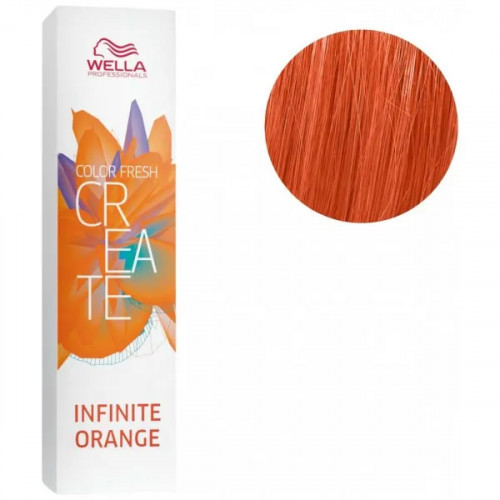 Wella Professionals Color Fresh Create Semi Permanent Hair Color Plaukų dažai be amoniako, Infinite Orange