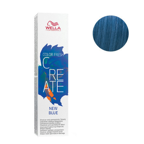 Wella Professionals Color Fresh Create Semi Permanent Hair Color Plaukų dažai be amoniako, New Blue