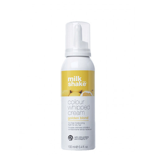 Milk_shake Colour Whipped Cream Kondicionuojančios dažančios plaukų putos, Golden blond