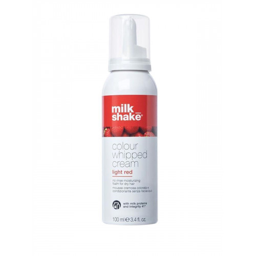 Milk_shake Colour Whipped Cream Kondicionuojančios dažančios plaukų putos, Light red