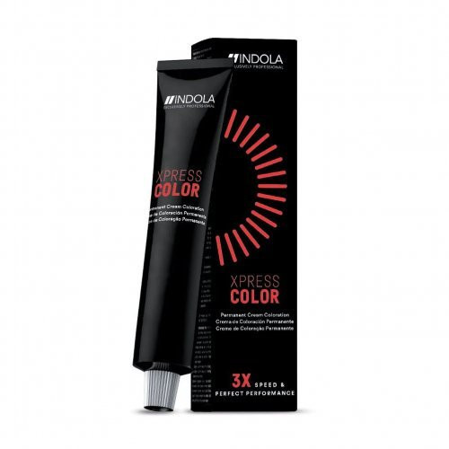 Indola Xpress Color Permanent Colour Creme Greito veikimo permanentiniai plaukų dažai, 5.0