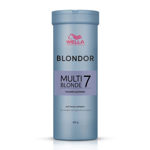 Wella Professionals Blondor Multi Blonde 7 Powder Šviesinimo milteliai, 400g