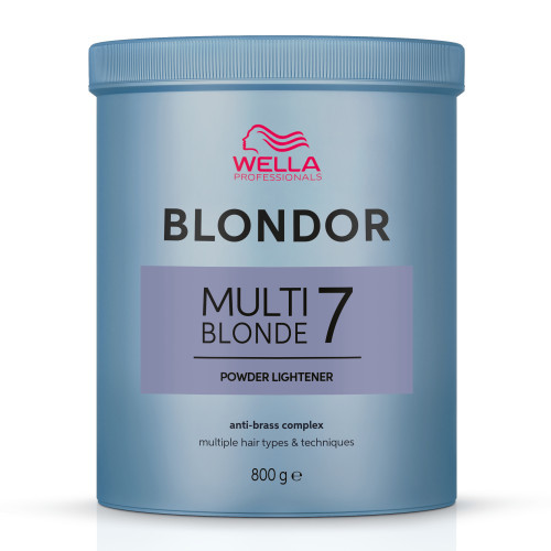 Wella Professionals Blondor Multi Blonde 7 Powder Šviesinimo milteliai, 800g