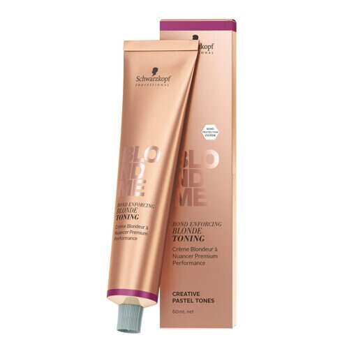 Schwarzkopf BlondMe Blonde Toning Cream šviesintų arba natūraliai šviesių plaukų tonavimo kremas 60 ml-Ice