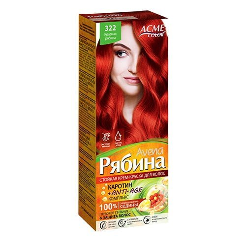 Kreminiai plaukų dažai ACME COLOR REBINA Nr. 322