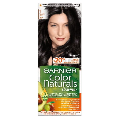 Plaukų dažai GARNIER COLOR NATURALS Nr. 1