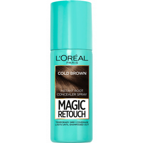 L'Oréal Paris Magic Retouch Spray Ataugusias plaukų šaknis paslepiantis purškiklis, Cold Brown