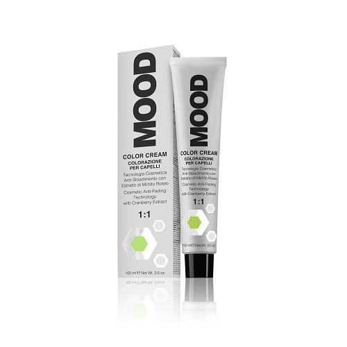 Mood Color Cream Hair Dye Plaukų dažai, 5.87 Light Pearl Brown Chestnut