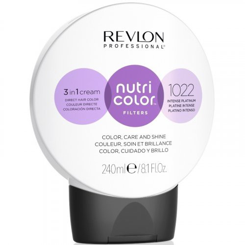 Revlon Professional Dažanti plaukų kaukė Nutri Color Filters Mask 240ml, Nr. 1022