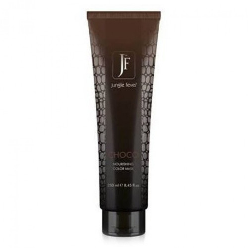Tonuojanti ir plaukus maitinanti kaukė JUNGLE FEVER Silver Nourishing Color Mask 250ml 250ml, Chocolate
