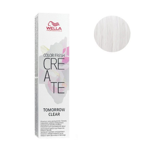 Wella Professionals Pusiau ilgalaikiai plaukų dažai Wella Professionals Color Fresh Create 60ml 60ml, Tomorrow Clear