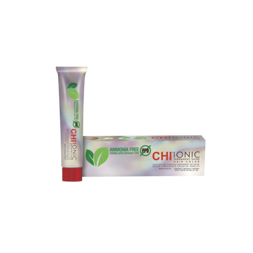CHI Plaukų dažai be amoniako Ionic Permanent Shine Hair Color 85g 85g, 50-7R Natural Gray Coverage - Reds