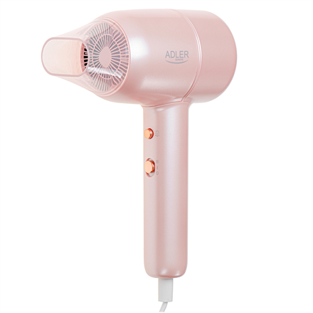 Plaukų džiovintuvas Adler Hair Dryer  AD 2279p  1800 W  Number of temperature settings 2  Ionic