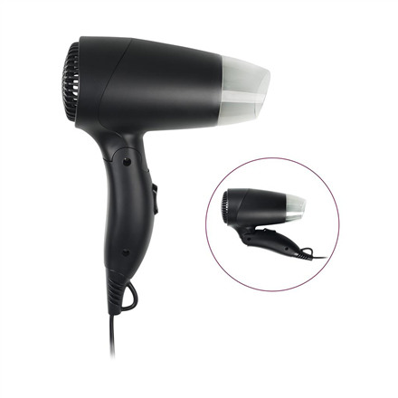 Plaukų džiovintuvas Tristar Travel Hair Dryer  HD-2460  1200 W  Number of temperature settings 2