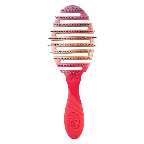 WetBrush Flex Dry Hair Brush Lankstus šepetys plaukams, Coral Ombre