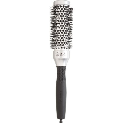 Olivia Garden Essential Blowout Classic Silver Hairbrush Šepetys, 35mm