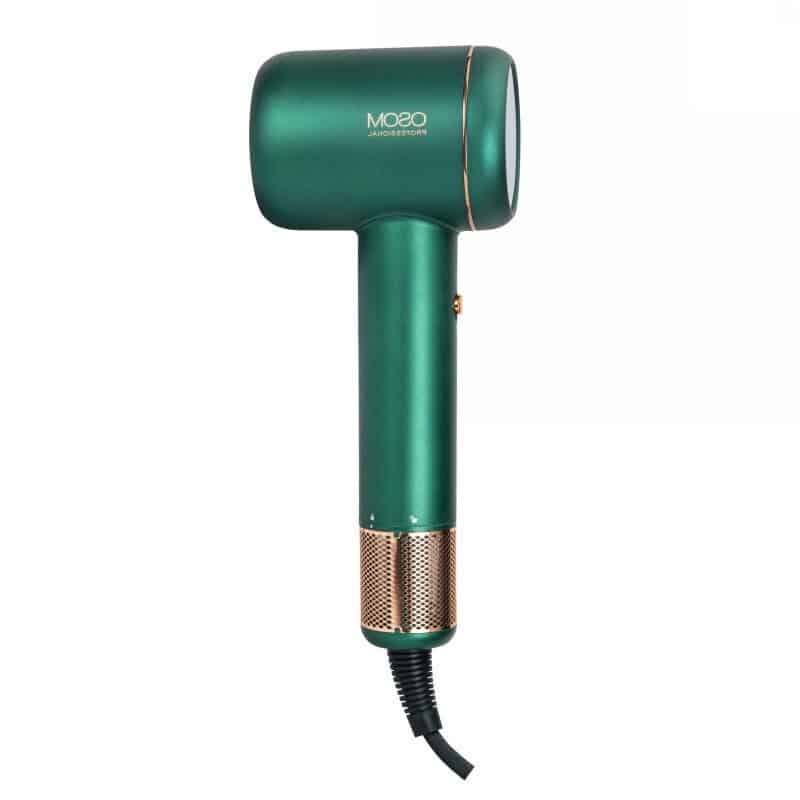 Plaukų džiovintuvas OSOM Professional NERO BLDC Hair Dryer OSOMPF8GR, 1600 W, žalios spalvos