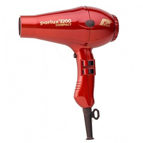 Parlux Parlux 3200 Compact Plus Hairdryer Profesionalus plaukų džiovintuvas, Raudonas
