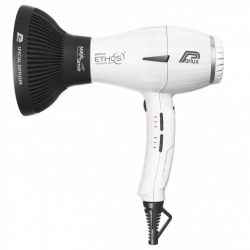 Parlux Ethos + Magicsense Hairdryer Profesionalus plaukų džiovintuvas, Matt White