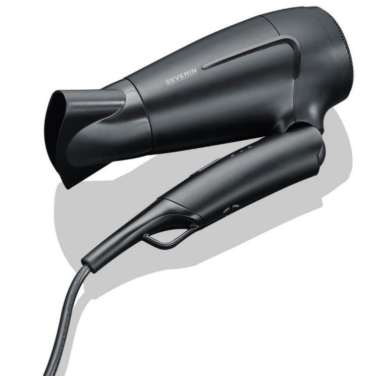 Severin HT 0159 plaukų džiovintuvas 1600 W Juoda