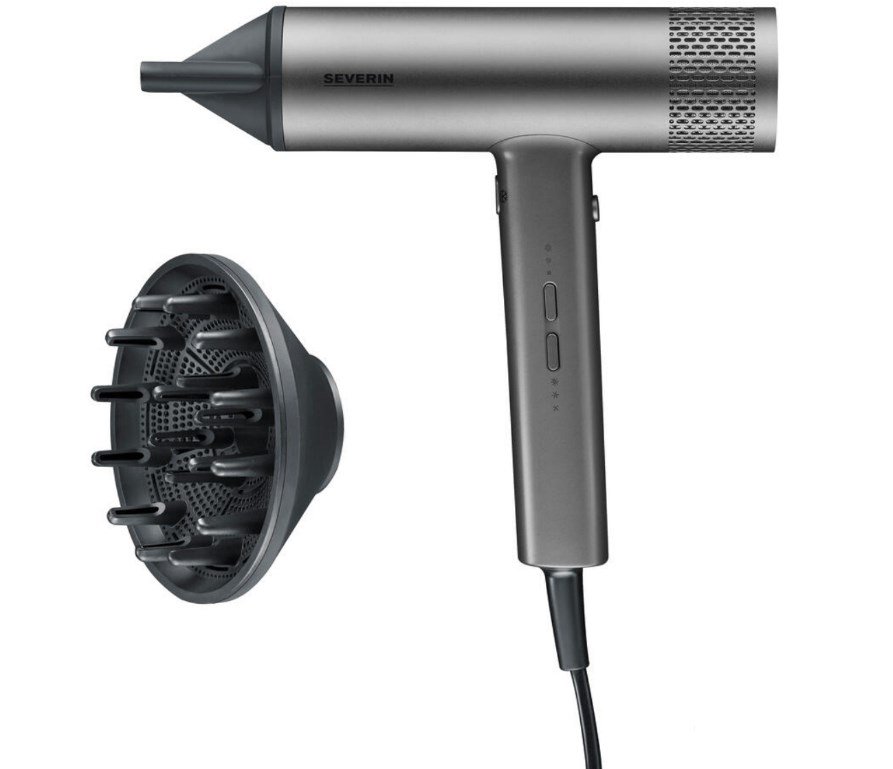 Severin HT 0169 plaukų džiovintuvas 2000 W Antracitas