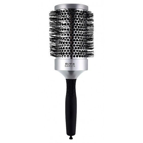 Olivia Garden Essential Blowout Classic Silver Hairbrush Šepetys, 65mm