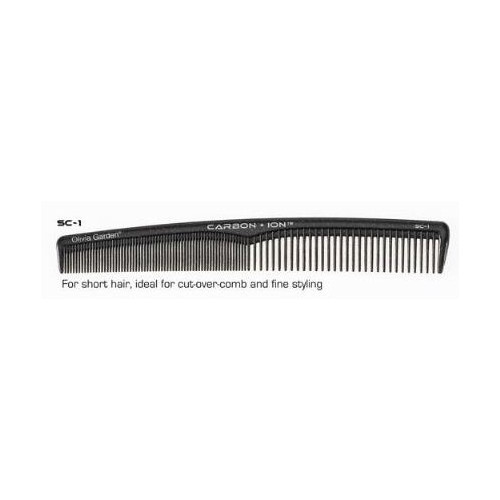 Olivia Garden Carbon + Ion Combs SC Profesionalios kirpimo šukos, SC-1