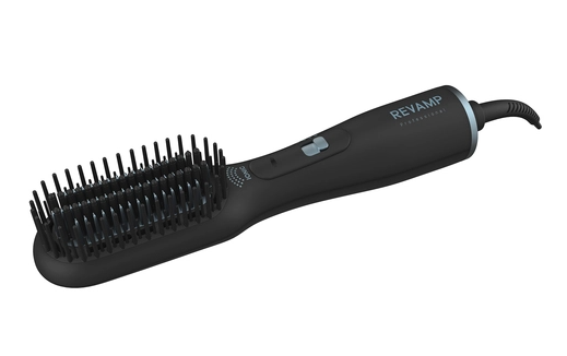 Revamp BR-2500-EU Deepform Ceramic Straightening Hot Brush Black