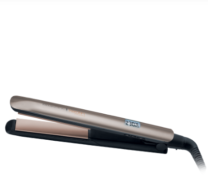 Žnyplės plaukams Remington Keratin Protect Hair Straightener S8540 Ceramic heating system, Number of temperature settings 5, Display LCD, Temperature