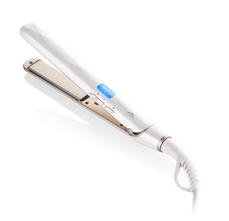 Žnyplės plaukams ETA Hair Straightener ETA933690000 Fenite Ceramic heating system, Display LED, Temperature (max) 230 °C, 45 W, White