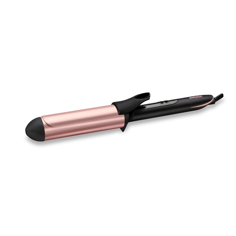 Garbanojimo žnyplės  Babyliss C453E, 38 mm skersmuo, juodas/rožinis