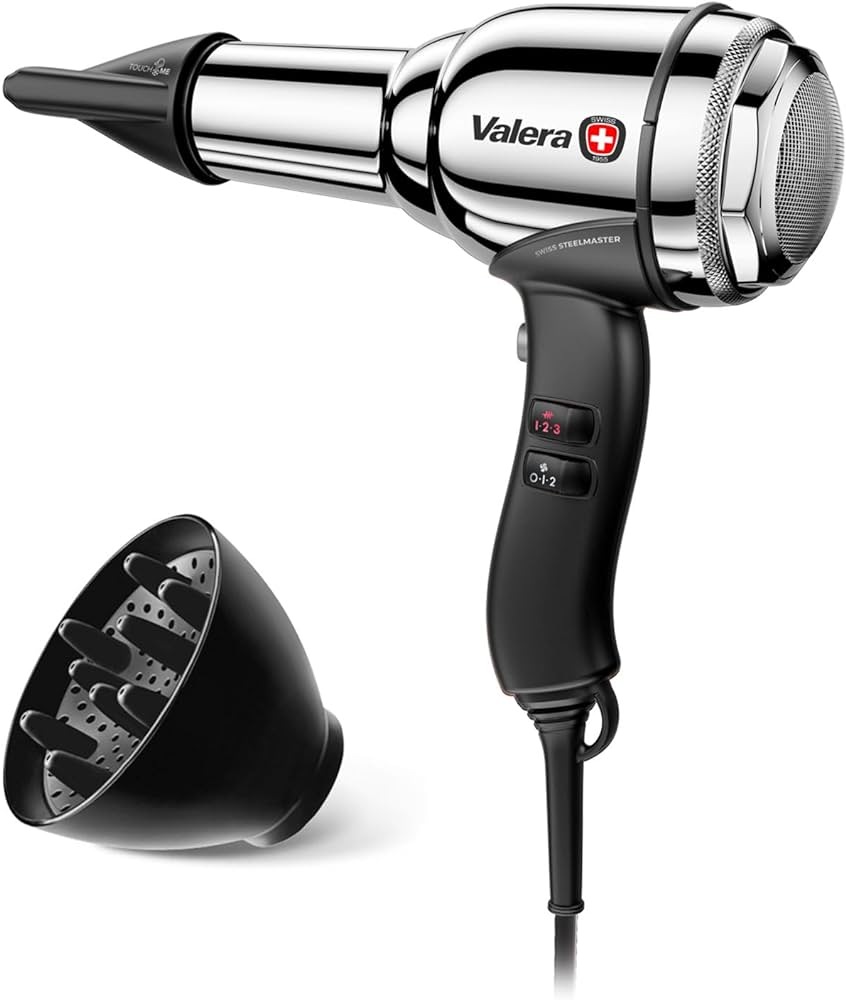 Plaukų džiovintuvas VALERA SM 588.02 RC CR Chrome Swiss Steel-Master