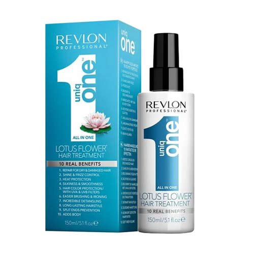 Purškiama plaukų kaukė Revlon Uniq One All In One Lotus Flower Hair Treatment 150ml