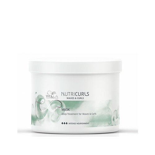 Kaukė garbanotiems plaukams Wella Nutricurls Intense Nourishment Hair Mask 500ml