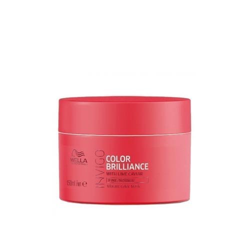 Kaukė dažytiems, normaliems plaukams Wella Invigo Color Brilliance Fine Mask 150ml