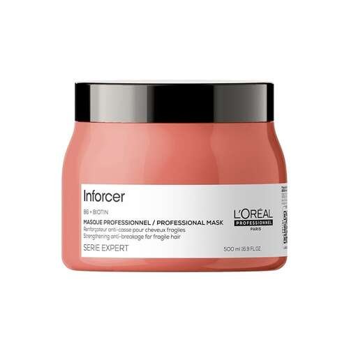 Gležnų, lūžinėjančių plaukų kaukė LOréal Professionnel B6 + Biotin Inforcer Mask 500ml