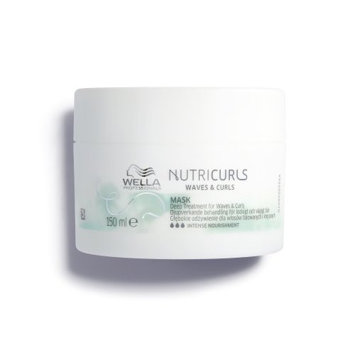 Wella Professionals Nutricurls Mask Deep Treatment Kaukė garbanotiems ir banguotiems plaukams, 150ml