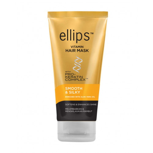 Ellips Smooth & Silky Pro-Keratin Complex Mask Plaukų kaukė, 120g