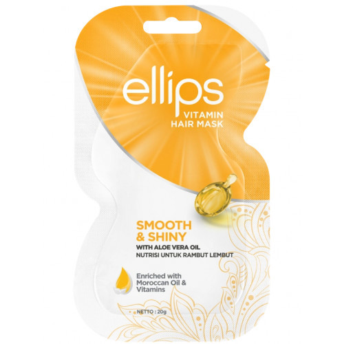 Ellips Smooth & Shiny Hair Mask Plaukų kaukė, 20g