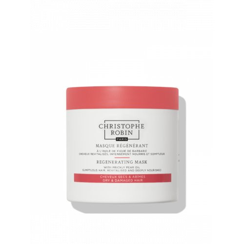 Christophe Robin Regenerating Mask Atkurianti plaukų kaukė su opuncijų aliejumi, 250ml