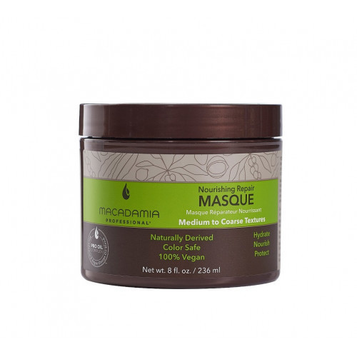 Macadamia Nourishing Repair Masque Maitinamoji, drėkinamoji plaukų kaukė, 236ml